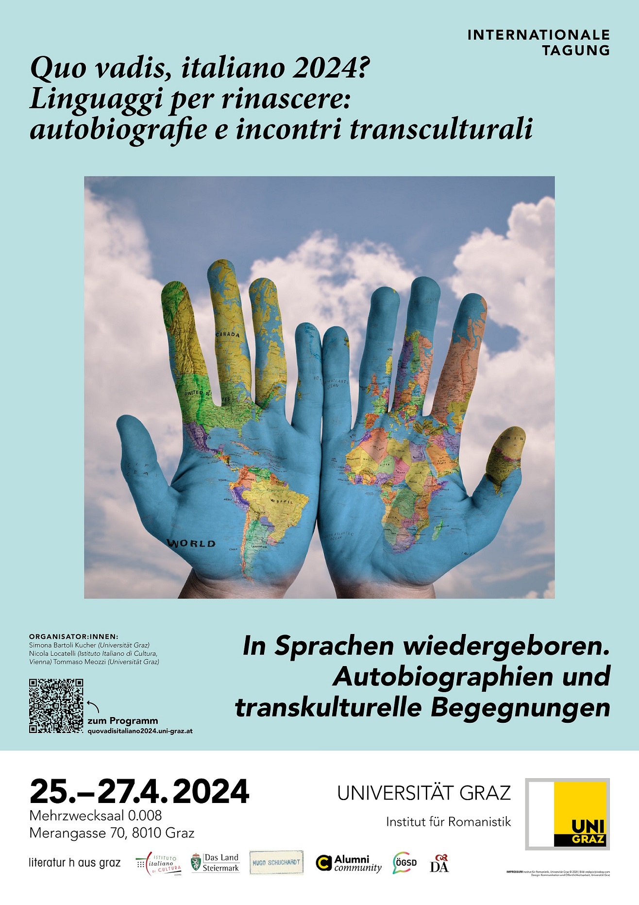 Plakat Quo vadis italiano? 2024
