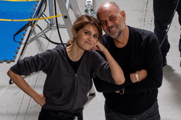 Foto per sito 2 Riccardo Milani und Paola Cortellesi beim Dreh von Ma cosa ci dice il cervello – Foto di Claudio Iannone
