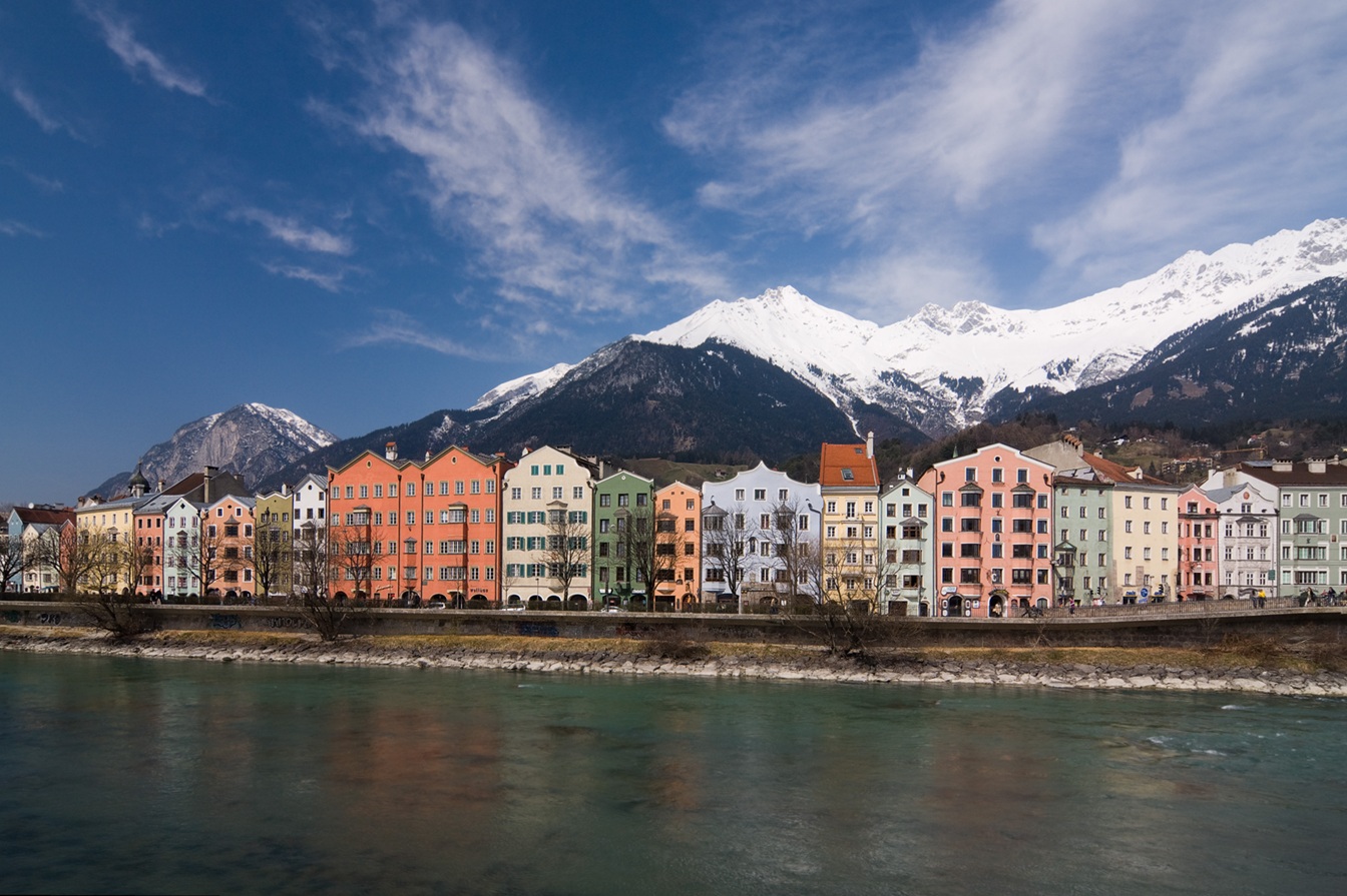 Flusspromenade in Innsbruck